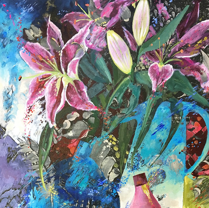 acrylic on canvas 60x60